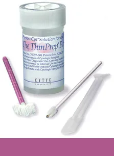 Supply # C01 or C02 ThinPrep with broom, brush or spatula